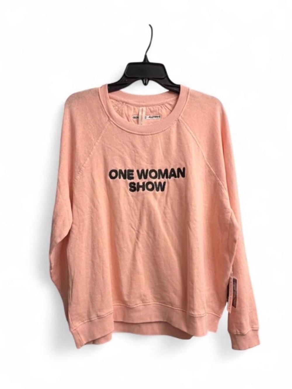 Known Supply- One Woman Show Pink Crewneck Sweatshirt